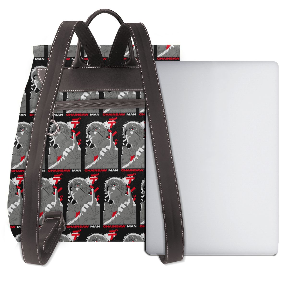 Anime Chainsaw Man Devil Women - огляд і ціна Leather Work Rucksack Mens