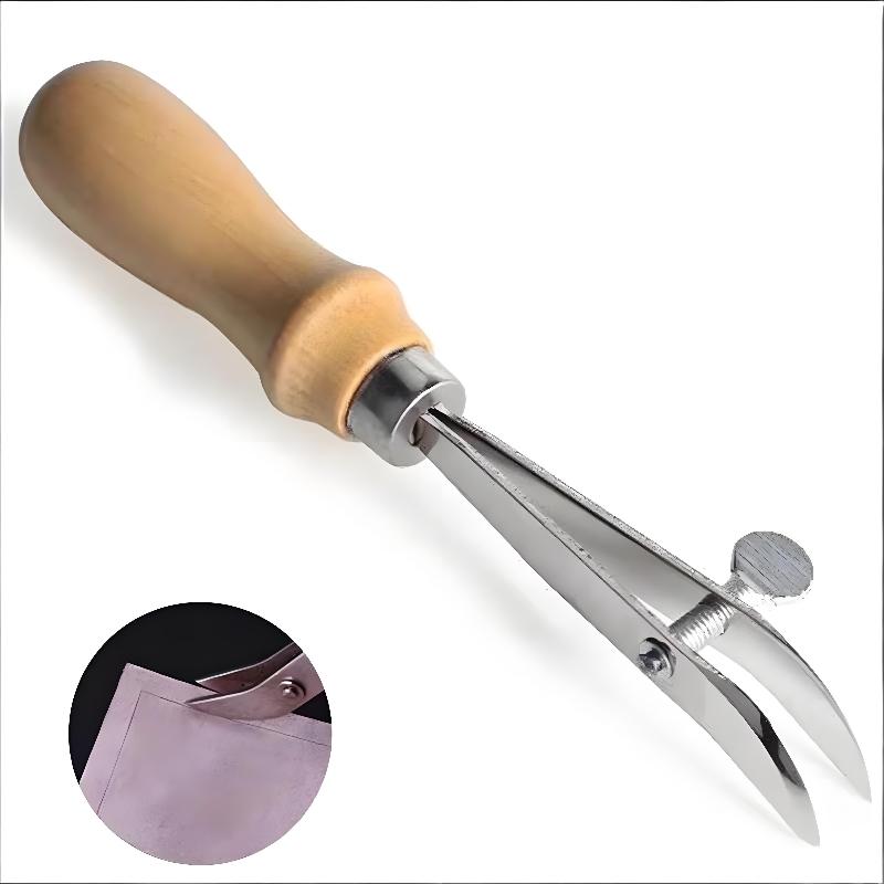 *Adjustable Leather Edge Groov - огляд і ціна Groover Stitching Tool