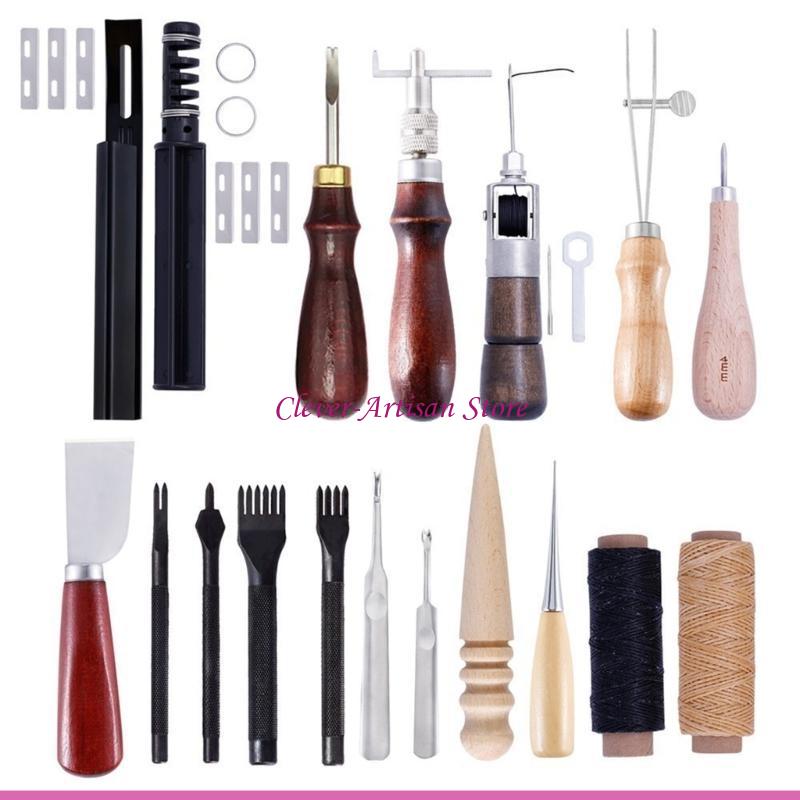 E06B Leather Craft Hand Tool K - огляд і ціна Groover Stitching Tool