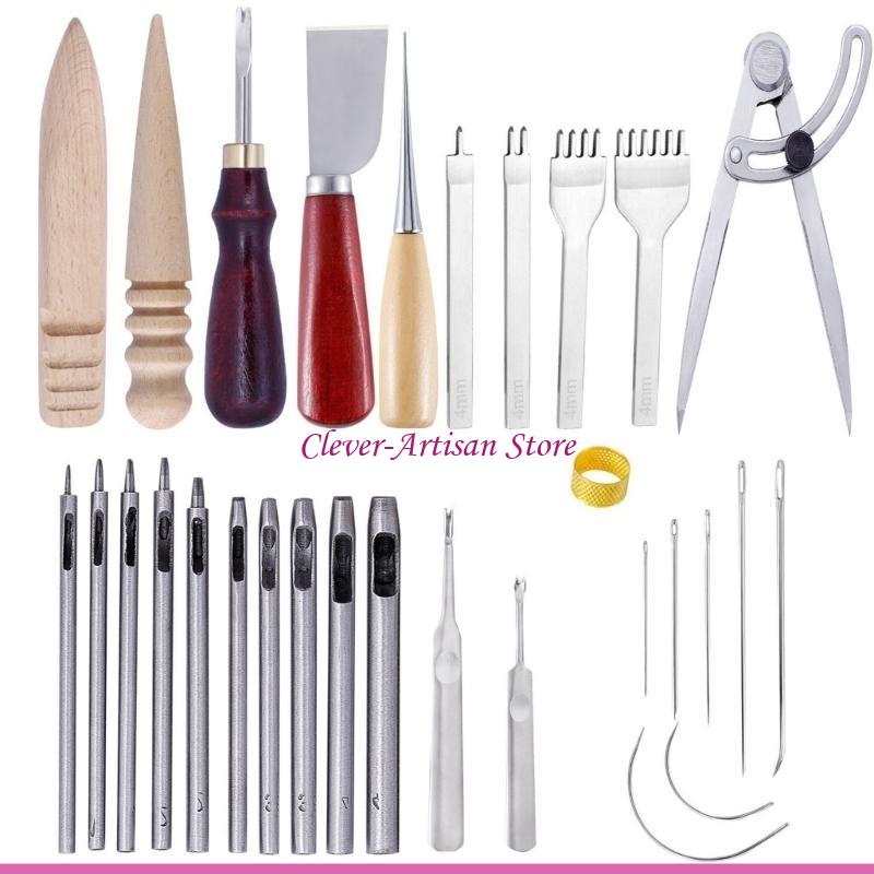 E06B Leather Craft Hand Tool K - огляд і ціна Groover Stitching Tool