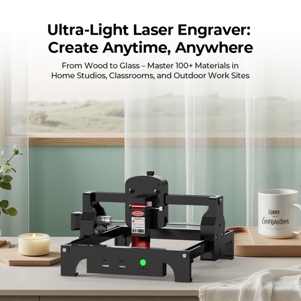 Laser Engraver 6W/3.5W/2.5W Wo - огляд і ціна Leatherwork Machine