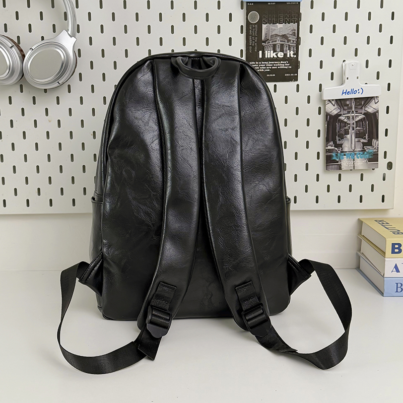PU Leather Backpack Purse for  - огляд і ціна Leather Work Rucksack Mens