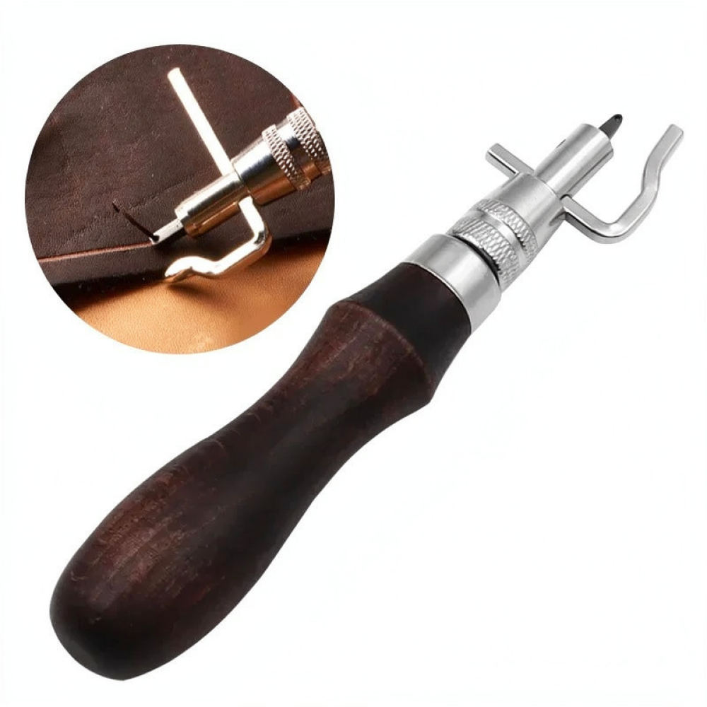 Manual Leather Stitching Groov - огляд і ціна Groover Stitching Tool