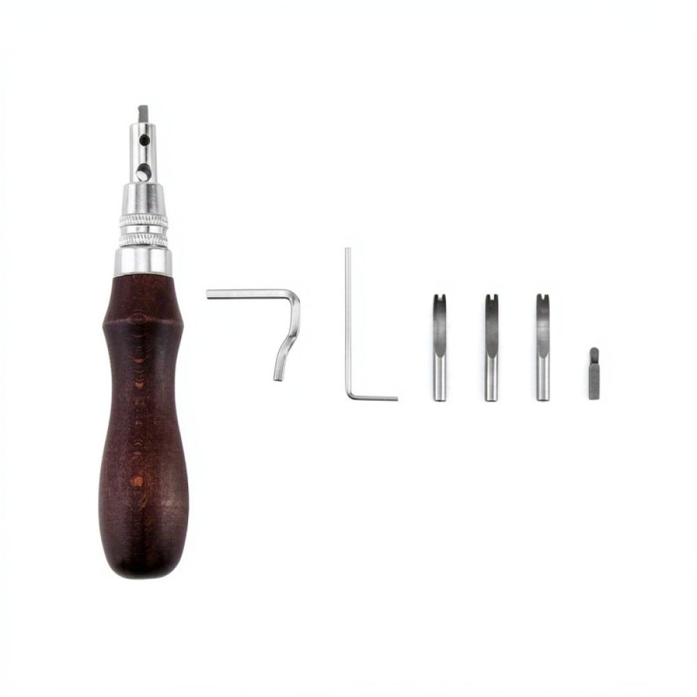 Manual Leather Stitching Groov - огляд і ціна Groover Stitching Tool