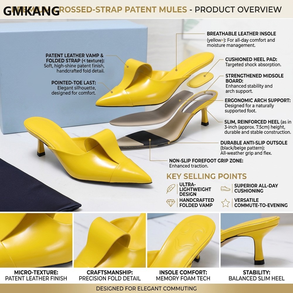 Pointed Toe Mid Heel Mary Jane - огляд і ціна Leatherwork Designs